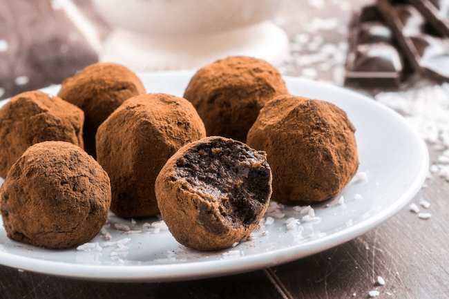 Brigadeiro sin az&uacute;car