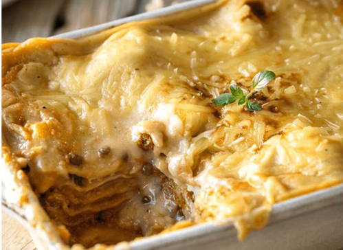 Lasa&ntilde;a cremosa sin gluten